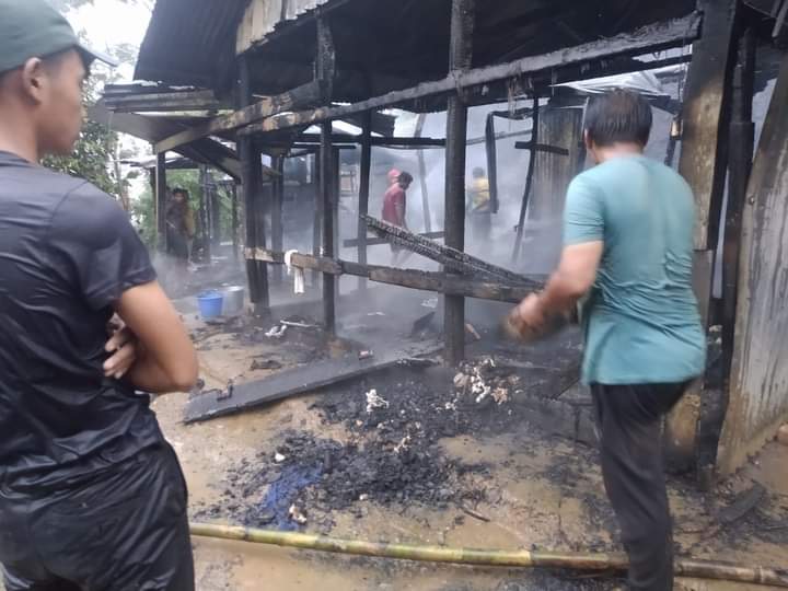 Emergency Relief for affected family due to house gutted in fire