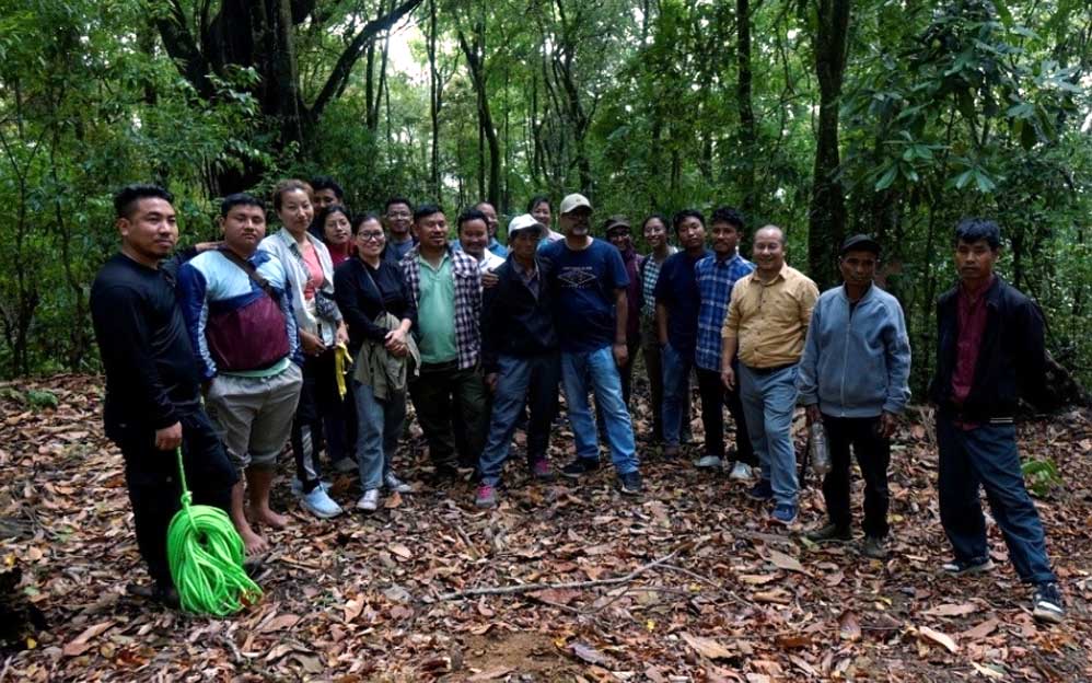 Community Stewardship Toolkits field practical on carbon credits and its market at Dolang by RNBA